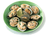 almejas en vino blanco