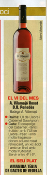 Vino del mes Rosado - Lecturas